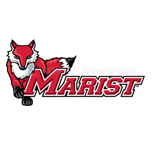 Marist Red Foxes Logo T-shirts Iron On Transfers N4960 - Click Image to Close